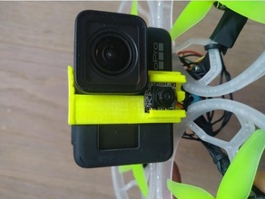 luce gopro eroe 7 montare aio tavole cinewhoop runcam nano 3 sotto250g tinywhoop minuscolo whoop 3d print model - Mito3D