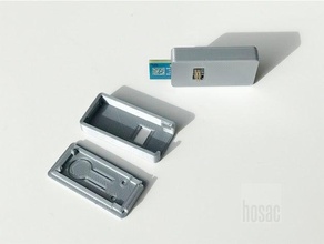 allegato nrf52840 dongle Astuccio guaina alloggi nordico nordicsemi semiconduttore USB 3d print model - Mito3D