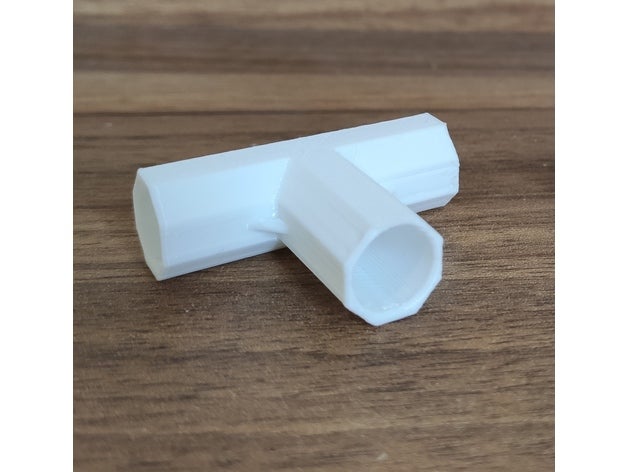 Verbinder dia 12mm 3D print model - Mito3D