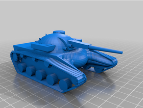 çöpçü tank 3d print model - Mito3D
