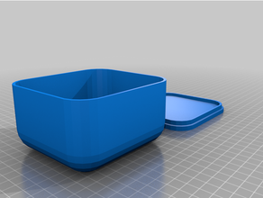 angepasst gerundet Box Deckel parametrisch 3d print model - Mito3D