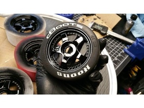 dboots hoons wheel masking tool 3d print model - Mito3D