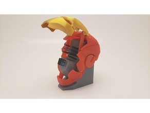 actualisé mécanique fer homme Dakota Sud carte titulaire soutien engrenages jouet micro film 3d print model - Mito3D