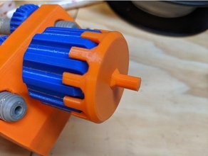 drill speed adapter machine vise 3d print model - Mito3D
