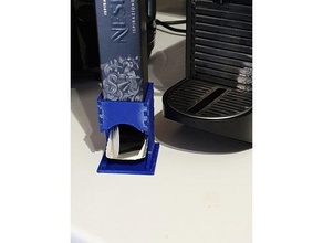 nespresso capsule compact dispenser 3d print model - Mito3D