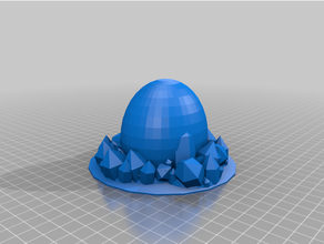 Hexe Magie Ball 3d print model - Mito3D