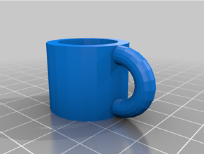 caffè tazza 3d print model - Mito3D