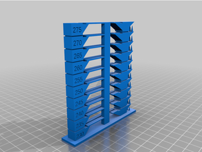 personalizzato temperatura Torre 3d print model - Mito3D