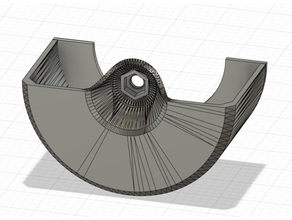 Longboard roda guarda v2 97mm elétrico skate lama aba lamas 3d print model - Mito3D