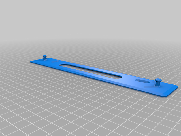 wandhalter avm fritzbox 7490 7590 ua - wallmount avm avm fritzbox router wallmount wandhalterung 3D print model - Mito3D