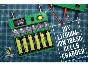 DIY 18650 Batterie Ladegerät Projekte Lithium Ionen tp4056 Gehege 3d print model - Mito3D