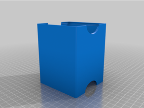 standard sized card box mtg edh 3d print model - Mito3D