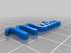 Nombre maia angepasst 3d print model - Mito3D