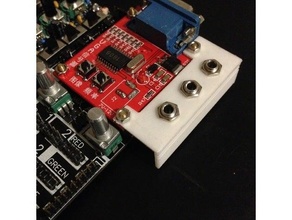 cha jack adapter chav 3d print model - Mito3D