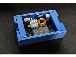 lcd buck converter case 3d print model - Mito3D