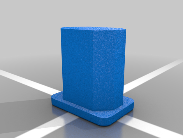 hockey stick jnr plug ice 3D print model - Mito3D