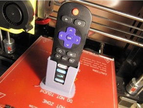 tcl roku televisión remoto soporte 3d print model - Mito3D