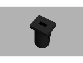 panel mount 5 mm led holder controller control indicator shroud 3d print model - Mito3D