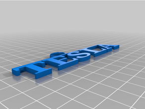 tesla keytag 3d print model - Mito3D