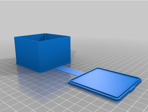 personalizzato Astuccio guaina rettangolare 3d print model - Mito3D
