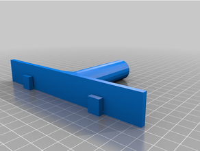 algot wall spacer 3d print model - Mito3D