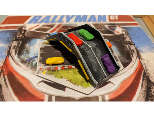 rallyman gt - bridge boardgame boardgames accessories components game 3D print model - Mito3D