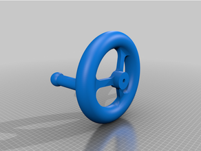 hand wheel 3d print model - Mito3D