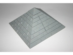 openlock openforge pyramid building tiles - set 1 casing stones 28mm 28mmscale dnd dungeons dragons egyptian miniature scenery openforge2 pathfinder rpg tabletop terrain 3d print model - Mito3D