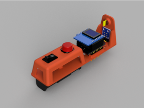 infrared thermometer aka laser temp gun digital esp8266 mlx90614 wemos d1 mini 3d print model - Mito3D