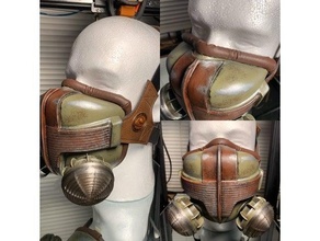 respirator cosplay prop fallout 4 3d print model - Mito3D
