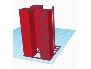petg temp Turm 200 240 Realität Ender 5 3d print model - Mito3D
