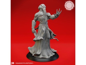 mind flayer illithid - tabletop miniature creature dnd dungeons dragons mindflayer miniatures monster pathfinder roleplaying rpg squid tentacle ttrpg 3d print model - Mito3D