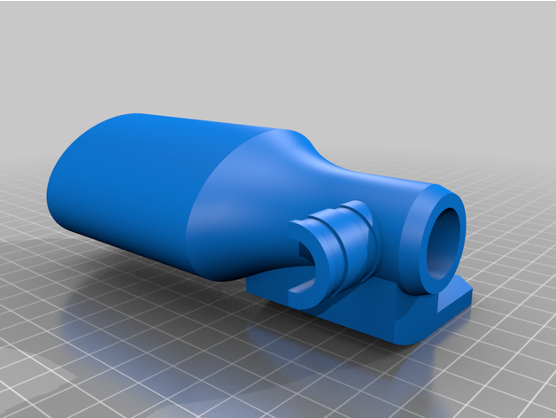 300 wm feeder tube case reloading 3D print model - Mito3D