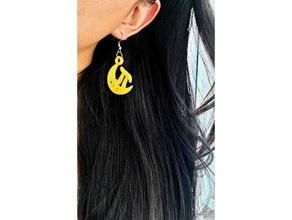 happy pi day earring designs accessory 2020 3d print model - Mito3D