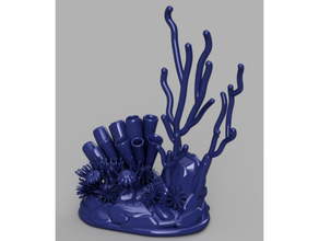 complex coral reef 3d print model - Mito3D
