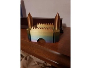 semplice castello buildacastle facile 3d print model - Mito3D
