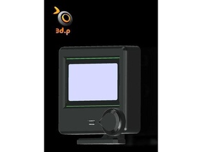 Cas gaine lcd 12864 intelligent graphique lcd12864 3d print model - Mito3D