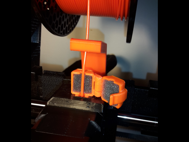 estrusore polvere filtro prusa i3mk3s 3D print model - Mito3D