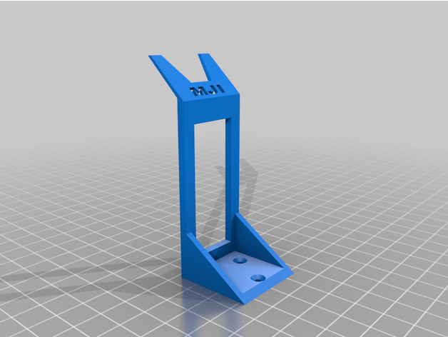 montaje pared auricular gancho 3D print model - Mito3D