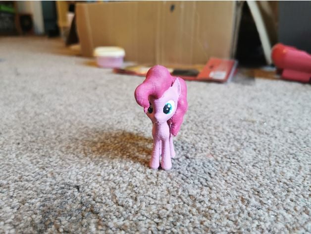 mignolo torta pony 3D print model - Mito3D
