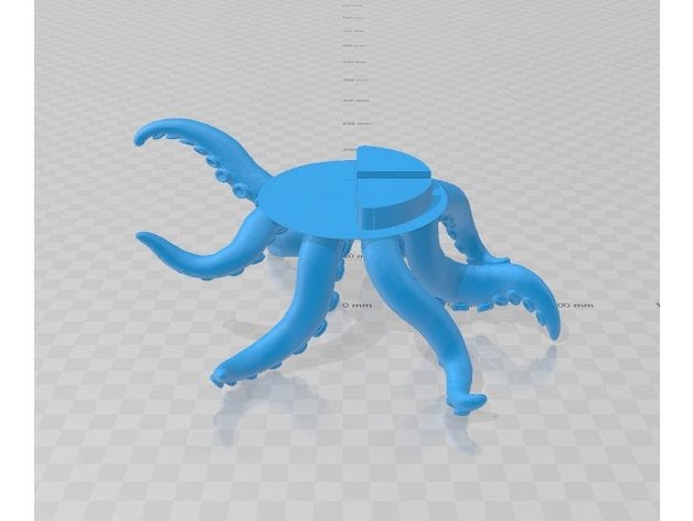amazon echo gen 1 tentacle base 3D print model - Mito3D