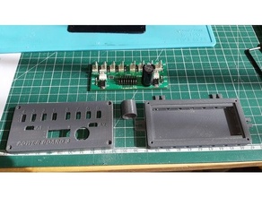 Gehäuse Leistung 8ch Sicherung Tafel Empfänger 3d print model - Mito3D