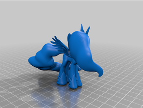 Prinzessin Celestia Pony 3d print model - Mito3D