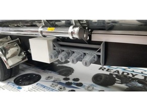 1 14 Tamiya petroleiro reboque combustível válvula 3d print model - Mito3D