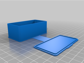 customized case rectangular 7x35 3d print model - Mito3D