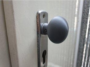 door knob replacement doorknob handle handlebar 3d print model - Mito3D