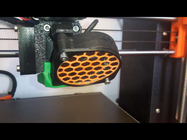 hayran kapakları Prusa i3mk3s soğutma örtmek kılıf renkli 3D print model - Mito3D