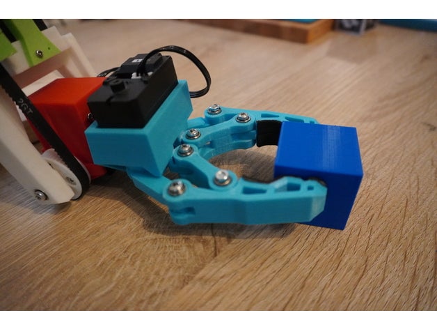 gripper 6dof robot arm 3D print model - Mito3D