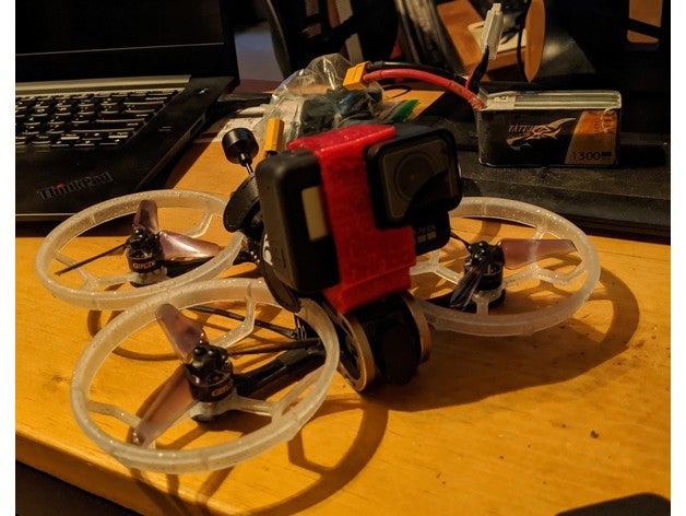 sikmek gopro binmek 15 derece Cinewhoop 3D print model - Mito3D