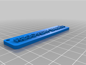 angepasst klug Etikett 3d print model - Mito3D